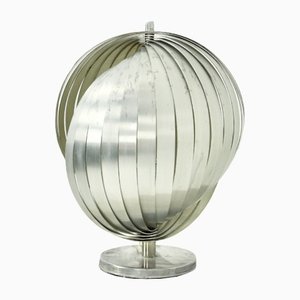 Moon Table Lamp attributed to Henri Mathieu, 1970s