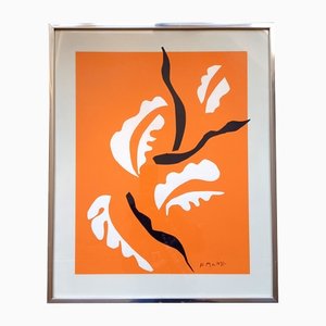 Henri Matisse, Composición abstracta, años 70, Litografía en color
