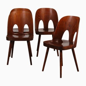 Continuation of 4 Vintage Chairs by Oswald Haerdtl for Ton, 1960s, Set of 4