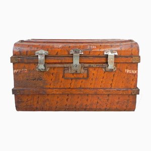 Steel Travel Box Pioneer Trunk, 1930s
