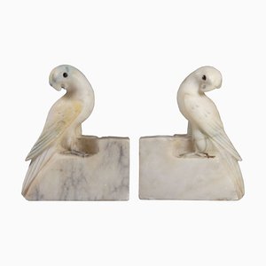 Art Deco Marble Book Ends, 1930s, Set of 2
