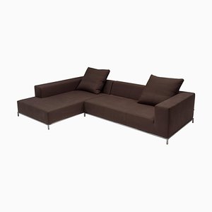 Gray Fabric George Corner Sofa by Antonio Citterio for B&b Italia, 2001