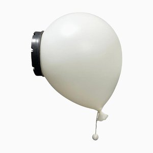 Balloon Wall Lamp attributed to Yves Christin for Bilumen, Italy, 1980s
