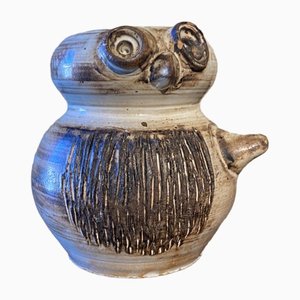 Ceramic Owl from Jacques Pouchain