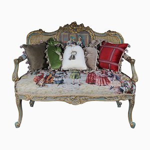 Rokoko oder Louis XV Stil Canapé Sofa, 20. Jh