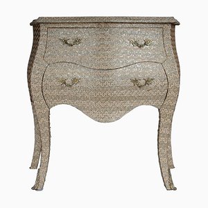 Baroque Chest of Drawers with Fabric Cover