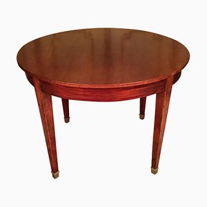 Mesa de comedor Biedermeier de caoba, década de 1870