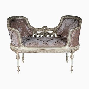 Banco o sofá francés de estilo Luis XVI