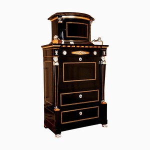 20th Century Empire Style Courtly Lion Secretaire