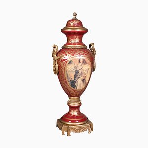 20th Century Louis XIV Sèvre Pump Lidded Vase