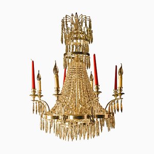 Lustre Style Classiciste, Suède, 20ème Siècle