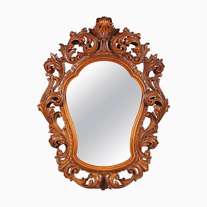 Specchio in stile rococò, Italia, XX secolo