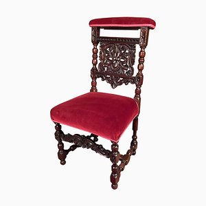 19th Century Neo Renaissance Pray Chair in Oak, 1870s