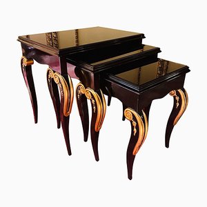 Nesting Tables in Empire Style, Set of 3