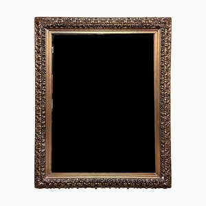Large Antique Wall Mirror, 1860s