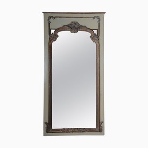 Large 20th Century Classicism Full Length Mirror in Beech