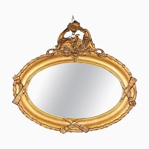 Specchio da parete ovale, XX secolo