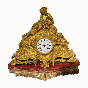French Mantel Clock / Pendulum Clock, 1870s / 80s