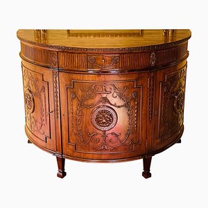 Commode Semi-Circulaire Néoclassique, 19ème Siècle