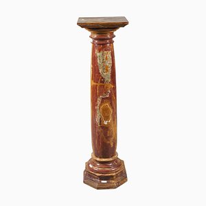 Pilar / columna de mármol de calidad del siglo XX en estilo neoclásico
