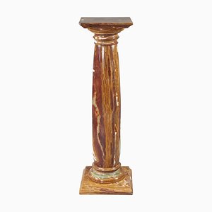 Pilar o columna de mármol de estilo neoclásico, siglo XX