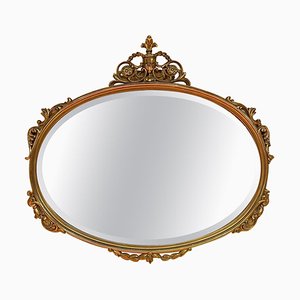 20th Century Louis XVI Medallion-Shaped Mirror
