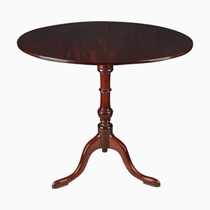 Table Pliante ou Tripode Regency, Angleterre, 19ème Siècle