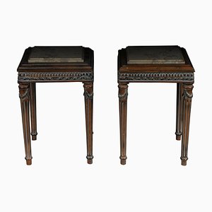 20th Century French Louis XV Style Side Tables, Set of 2