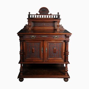Mueble de nogal, década de 1870