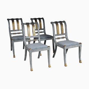 20th Century Italian Wood Chairs, Set of 4