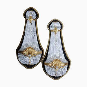 Louis Seize Style Wall Lamps, 1790s, Set of 2