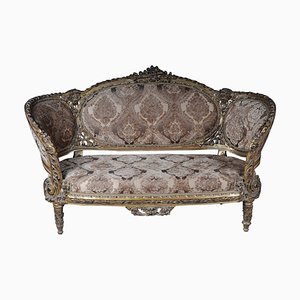 Louis XVI französisches Buchenholz Sofa