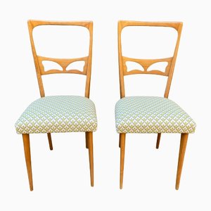 Italian Chairs in the style of Guglielmo Ulrich, 1950, Set of 2