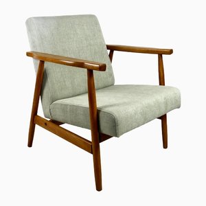 Hellgrüner Vintage Sessel, 1970er
