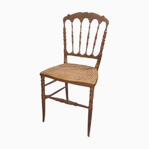 Antiker italienischer Chiavari Stuhl aus Holz