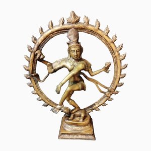 Shiva Natraj, 1920er, Bronzestatue
