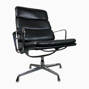 Ea 216 Soft Pad Chair by Charles & Ray Eames for Herman Miller, 1980s