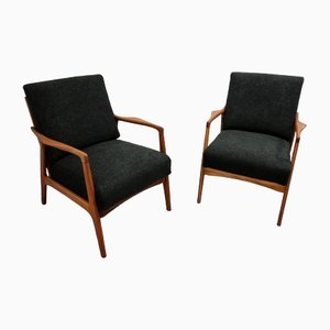 Set of Vintage Armchairs by Uluv, 1960s