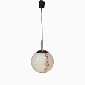 Muranoglas Ball Pendant Lamp, 1980s