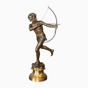 Antoine Bofill, Jeune Archer, Début 20ème Siècle, Bronze