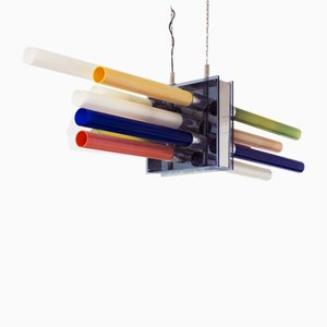 Kinetischer Art Kronleuchter von Franco Cannilla, Italien, 1966