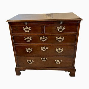 Small 18th Century George III Mahogany Chest of Drawers, 1780s