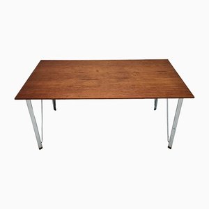 Modell 3605 Werktisch aus Teak von Arne Jacobsen für Fritz Hansen, 1950er