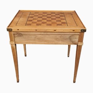 Louis XVI Marquetry Tric Trac Game Table, 1800s