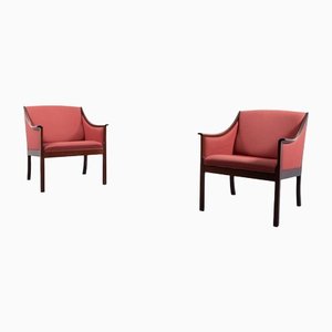 Armchairs by Ole Wanscher for P. Jeppensen, Set of 2