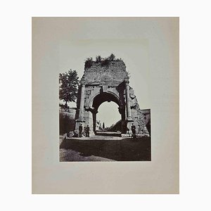 Francesco Sidoli, antigua vista de Roma, fotografía, finales del siglo XIX