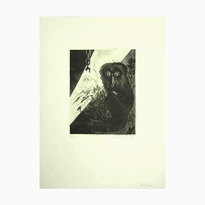 Leo Guida, The Lemur, Original Etching, 1970s