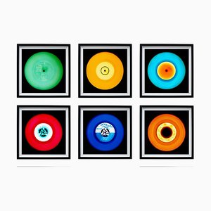 Heidler & Heeps, Vinyl Collection Installation, Color Photographs, 2017, Set of 6