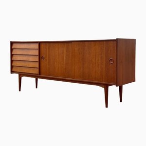 Teak Sideboard with Drawers, 1960s