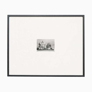 Manolo Hugue, Archive Image of Sculpture, 1960, Photograph, Framed
